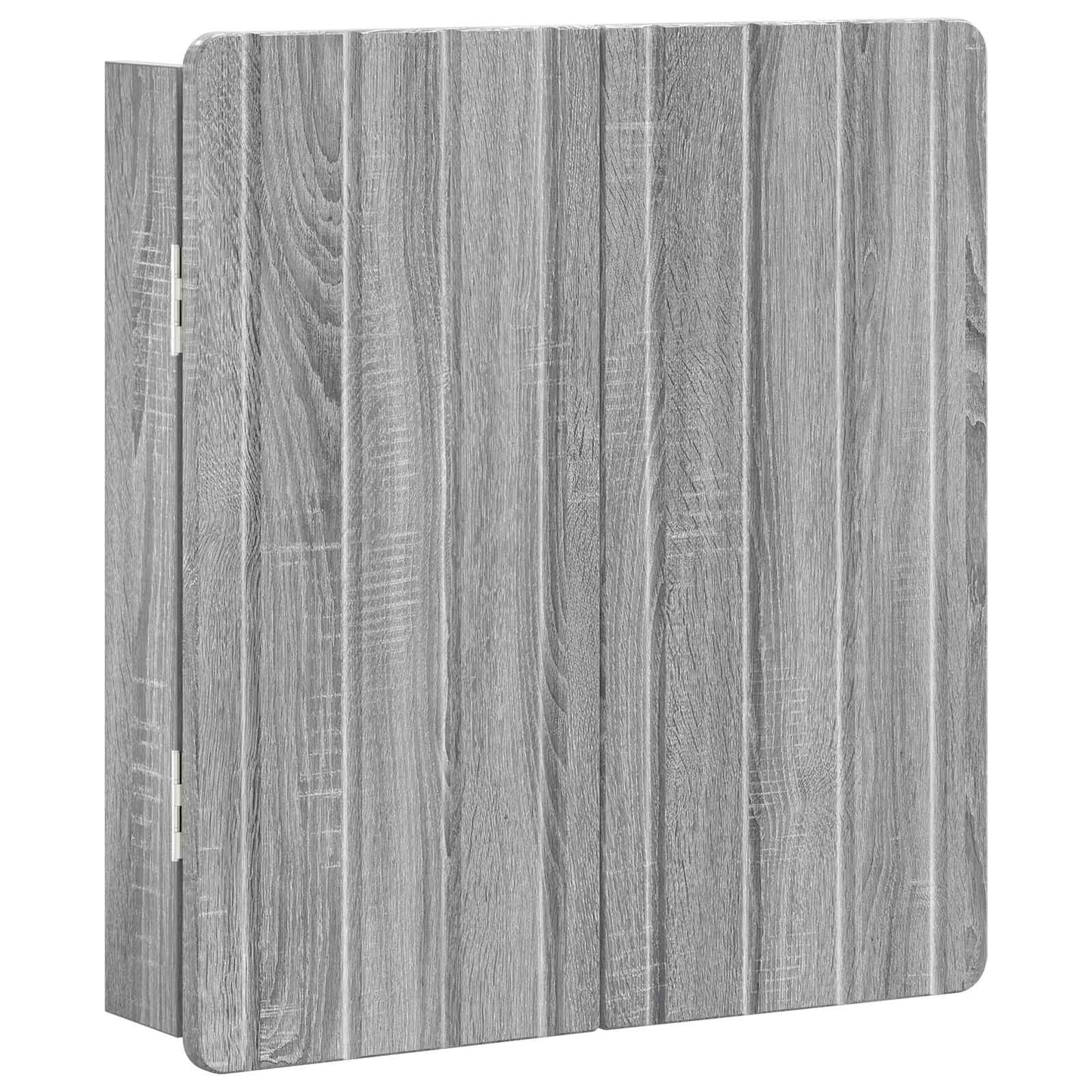 vidaXL Dartboard Cabinet ZWOLLE Grey Sonoma 52.5 x 10.5 x 57.5 cm