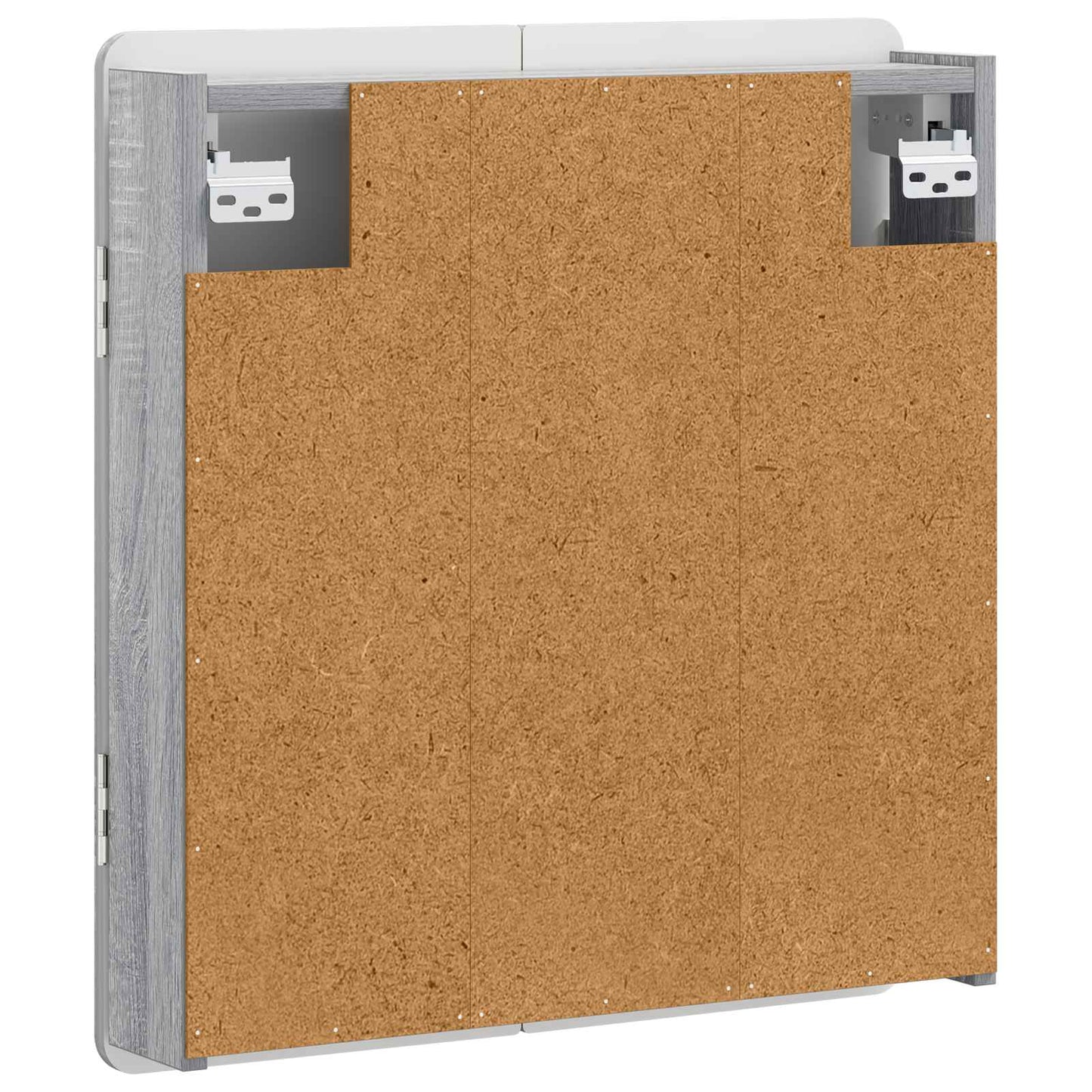 vidaXL Dartboard Cabinet ZWOLLE Grey Sonoma 52.5 x 10.5 x 57.5 cm