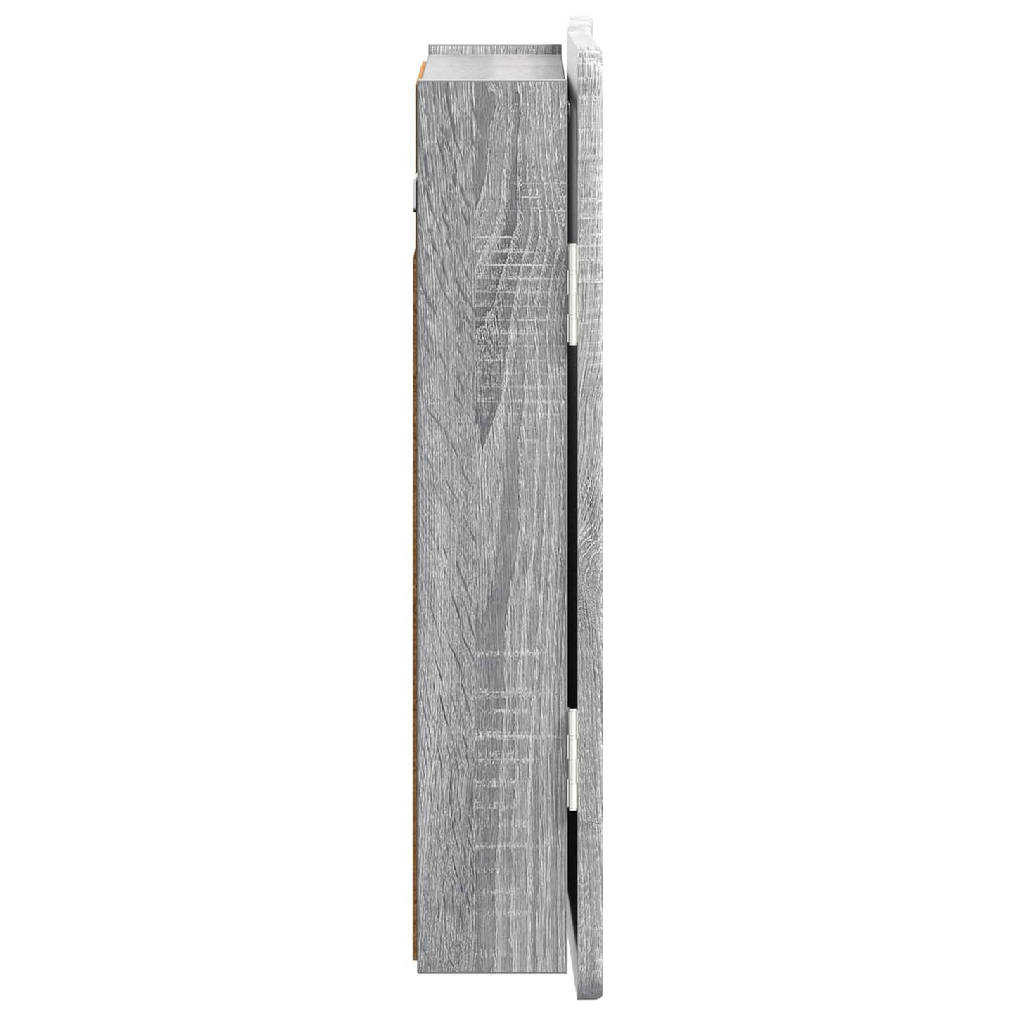 vidaXL Dartboard Cabinet ZWOLLE Grey Sonoma 52.5 x 10.5 x 57.5 cm