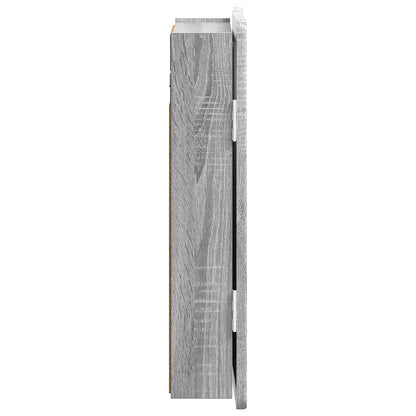 vidaXL Dartboard Cabinet ZWOLLE Grey Sonoma 52.5 x 10.5 x 57.5 cm
