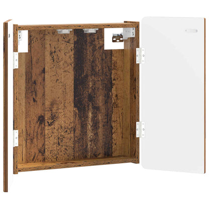 vidaXL Dartboard Cabinet ZWOLLE Old Wood 52.5 x 10.5 x 57.5 cm