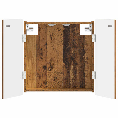vidaXL Dartboard Cabinet ZWOLLE Old Wood 52.5 x 10.5 x 57.5 cm