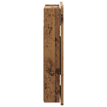 vidaXL Dartboard Cabinet ZWOLLE Old Wood 52.5 x 10.5 x 57.5 cm