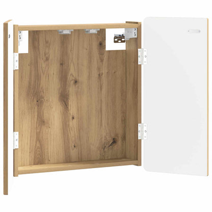 vidaXL Dartboard Cabinet ZWOLLE Artisan Oak 52.5 x 10.5 x 57.5 cm
