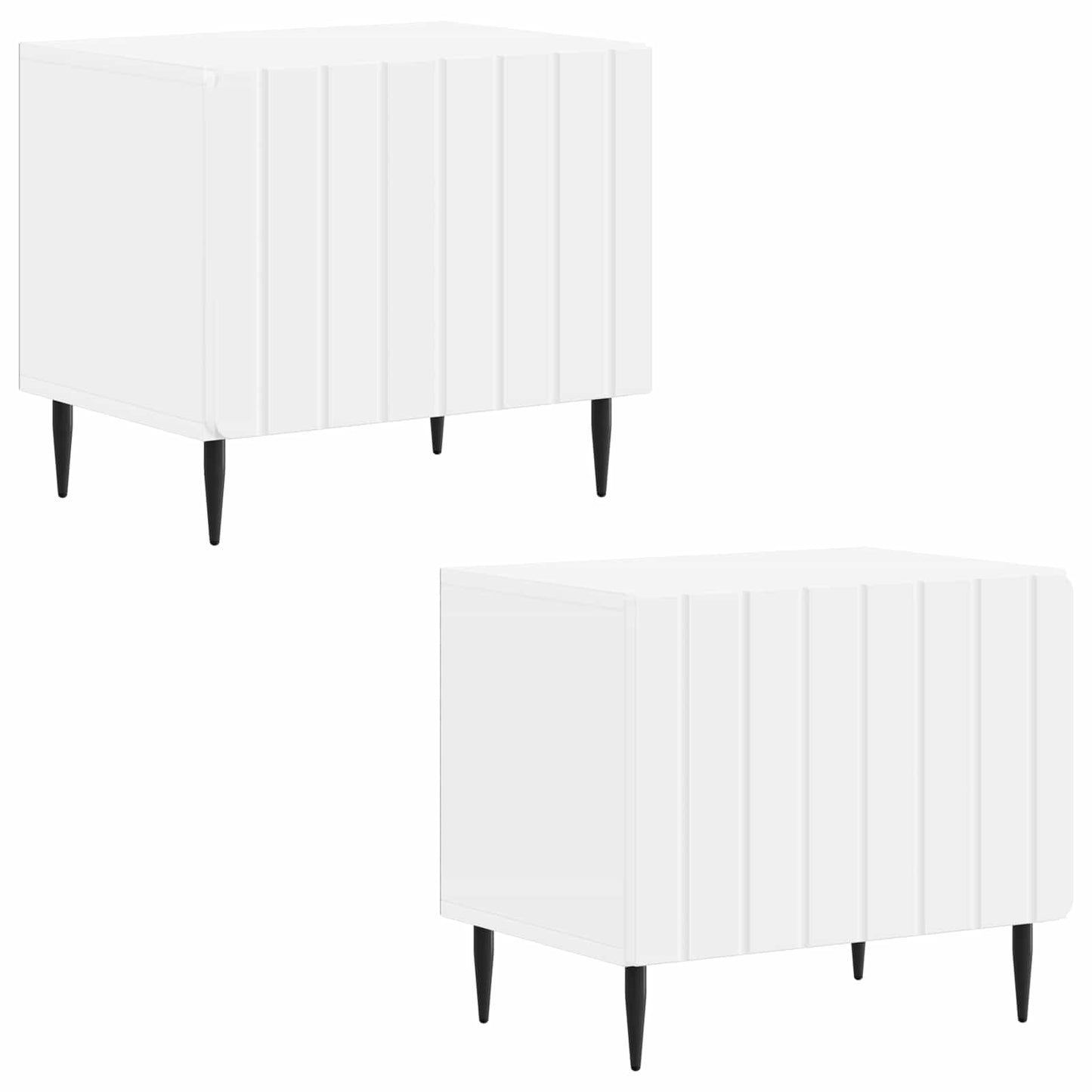 vidaXL TV Cabinet White Engineered Wood