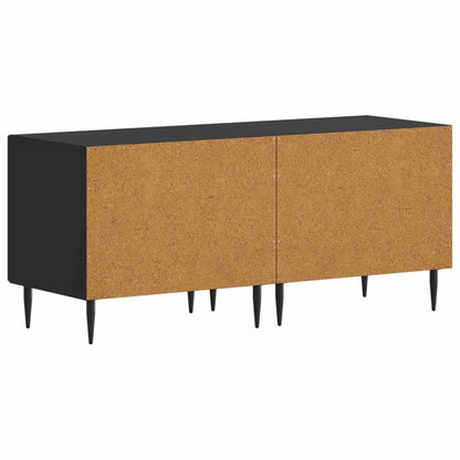vidaXL TV Cabinet Black Engineered Wood