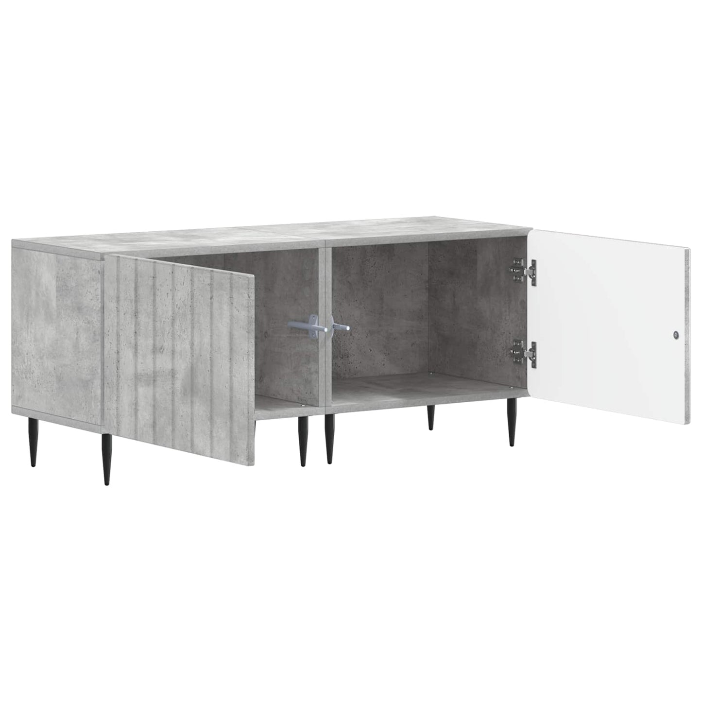 vidaXL TV Cabinet Concrete Grey Engineered Wood
