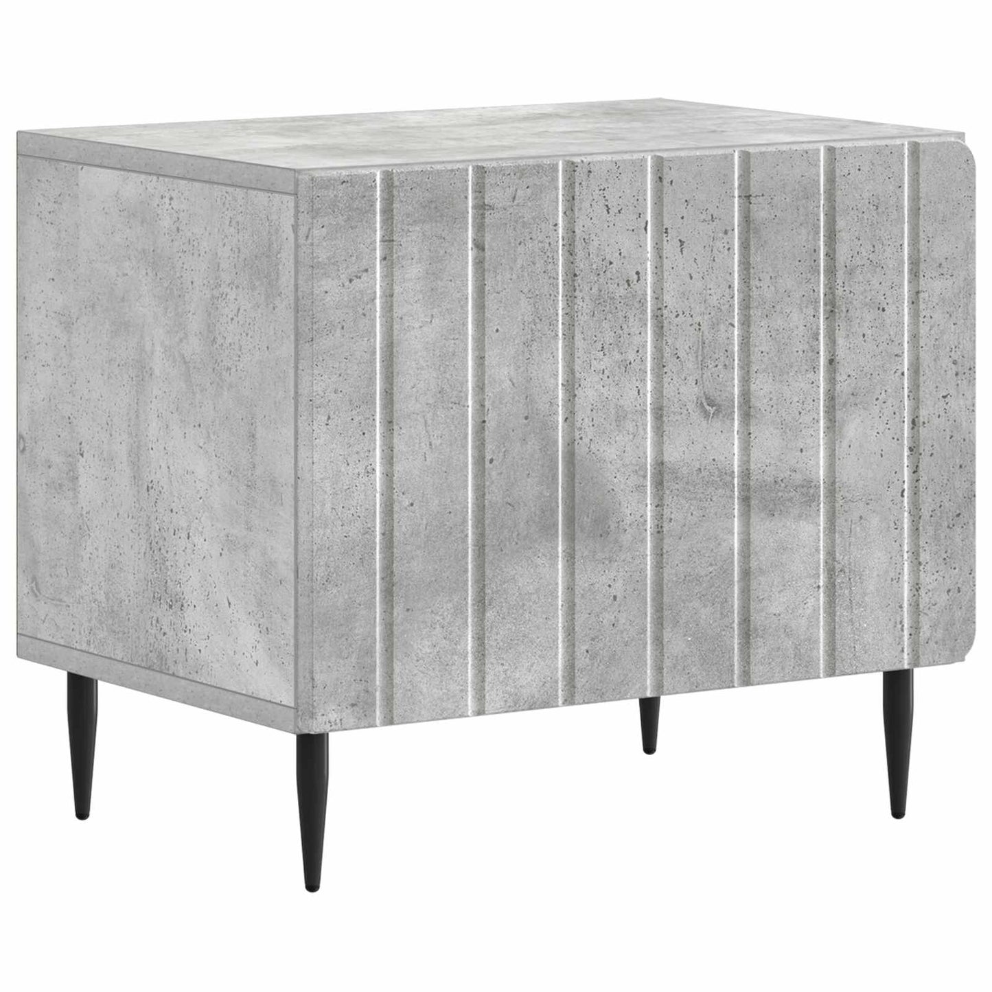 vidaXL TV Cabinet Concrete Grey Engineered Wood