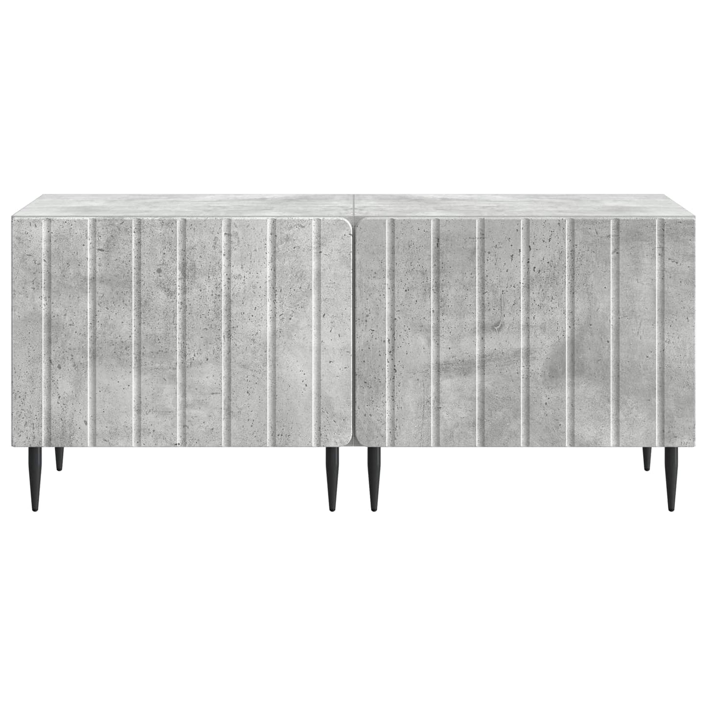 vidaXL TV Cabinet Concrete Grey Engineered Wood