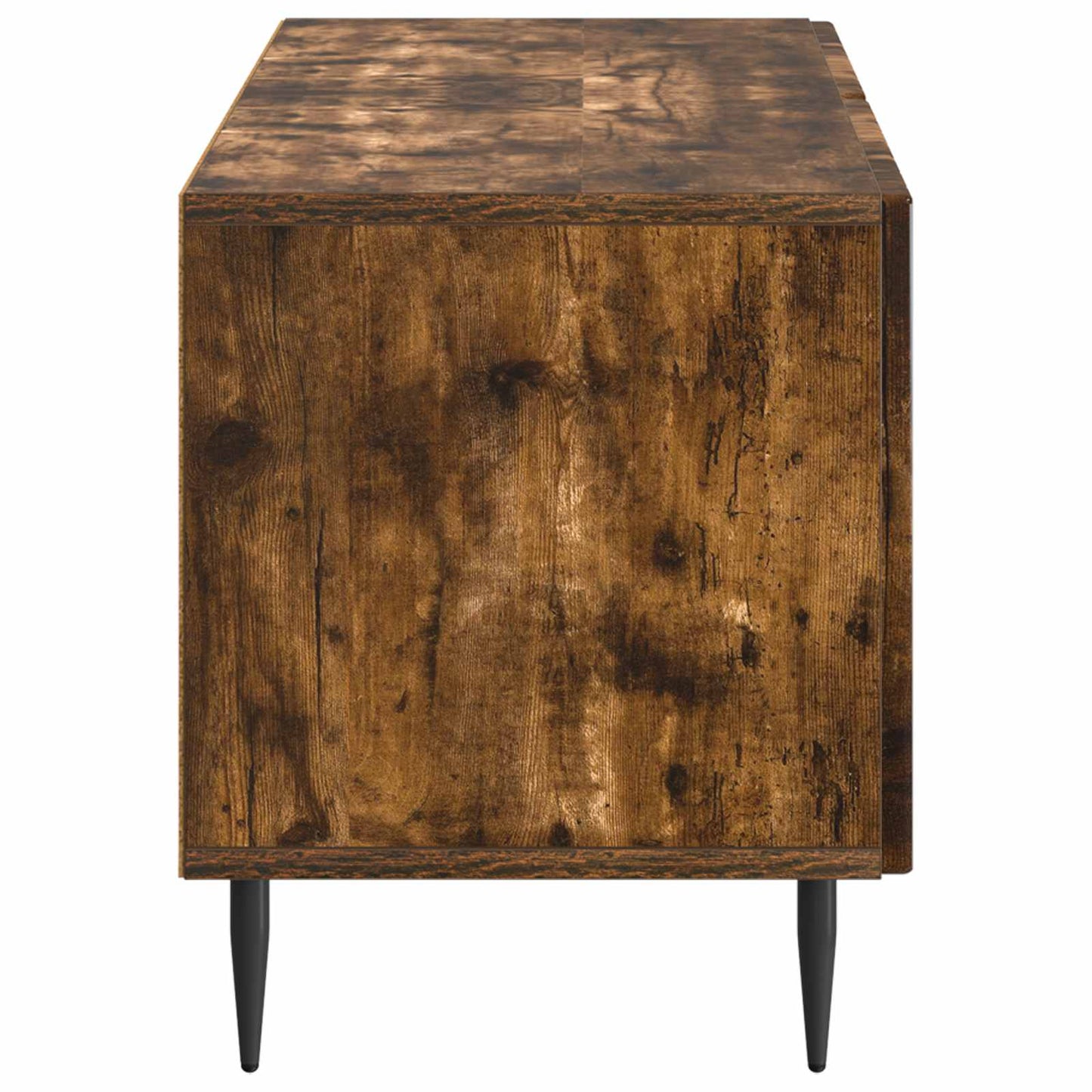 vidaXL TV Cabinet Smoked Oak Engineered Wood