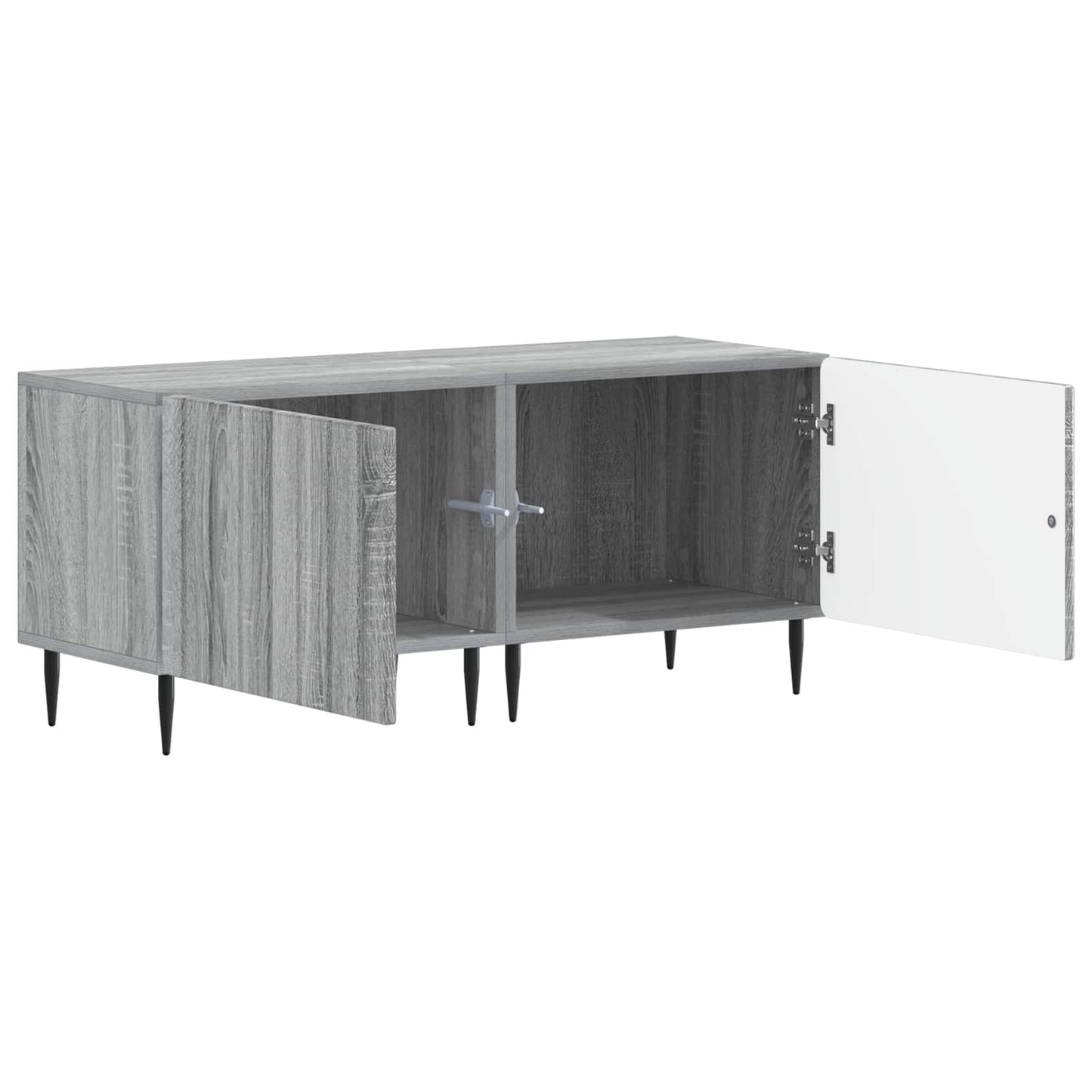 vidaXL TV Cabinet Grey Sonoma Engineered Wood