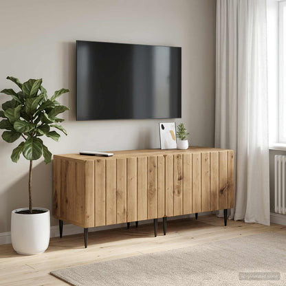 vidaXL TV Cabinet Artisan Oak Engineered Wood