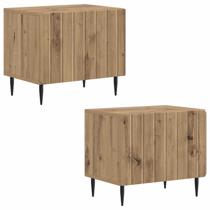vidaXL TV Cabinet Artisan Oak Engineered Wood