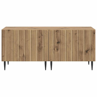 vidaXL TV Cabinet Artisan Oak Engineered Wood