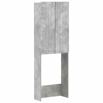vidaXL Toilet Cabinet ZWOLLE Concrete Grey 66 x 25.5 x 190 cm