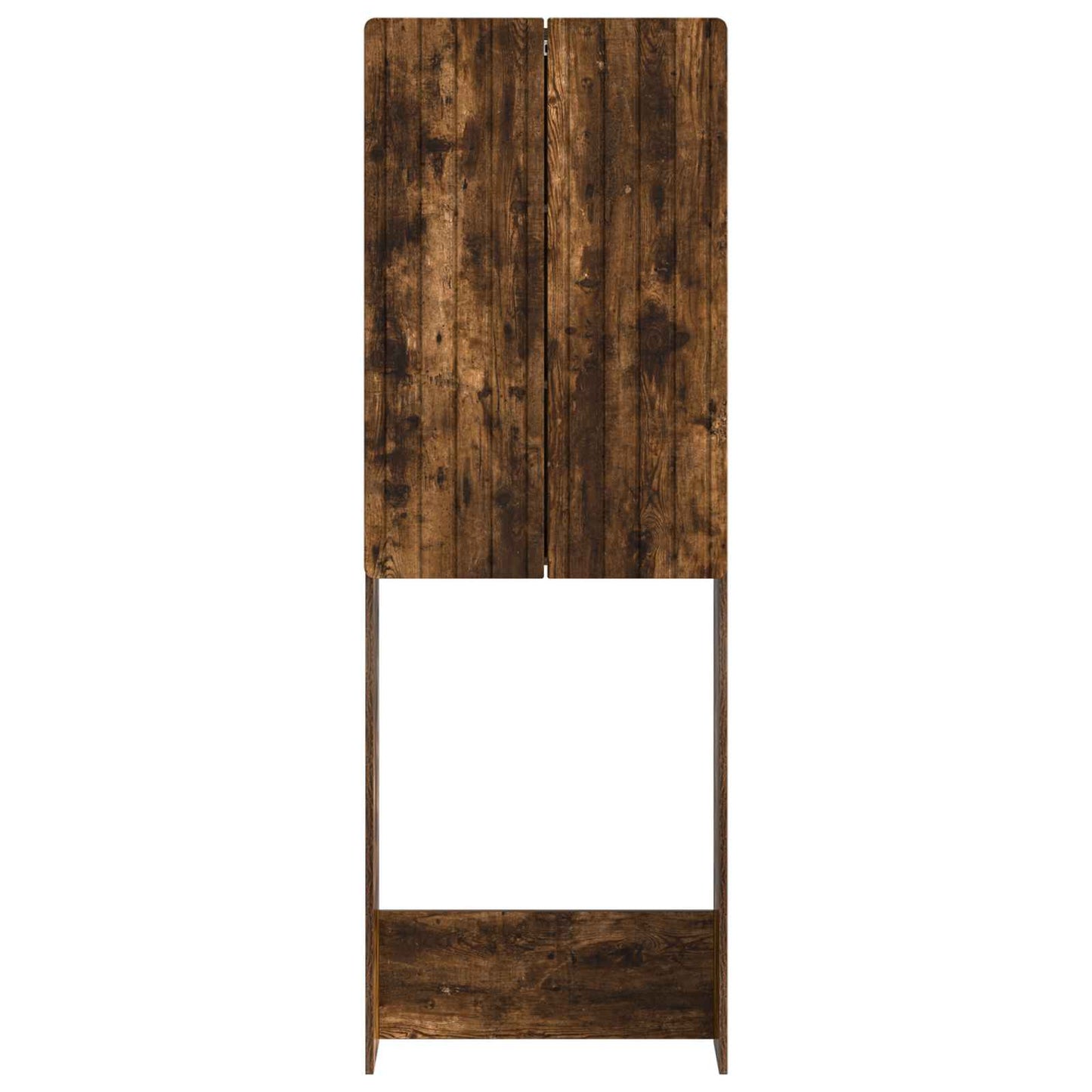 vidaXL Toilet Cabinet ZWOLLE Smoked Oak 66 x 25.5 x 190 cm