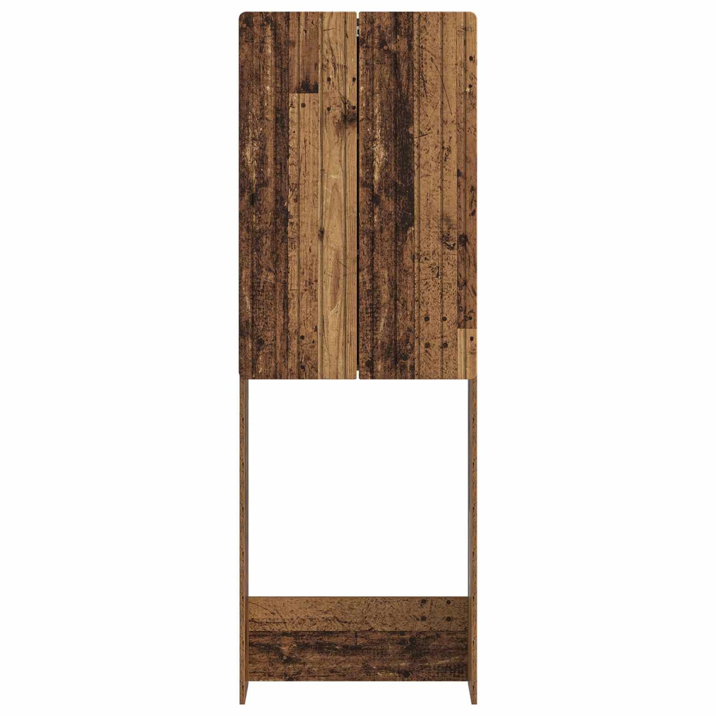 vidaXL Toilet Cabinet ZWOLLE Old Wood 66 x 25.5 x 190 cm