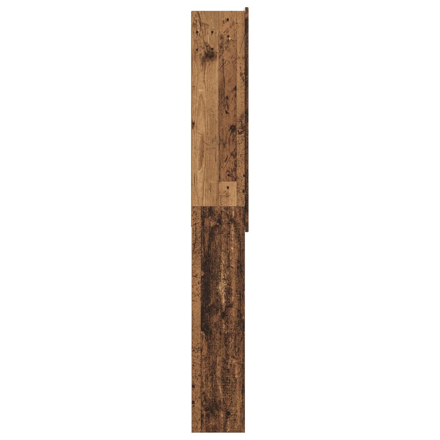 vidaXL Toilet Cabinet ZWOLLE Old Wood 66 x 25.5 x 190 cm