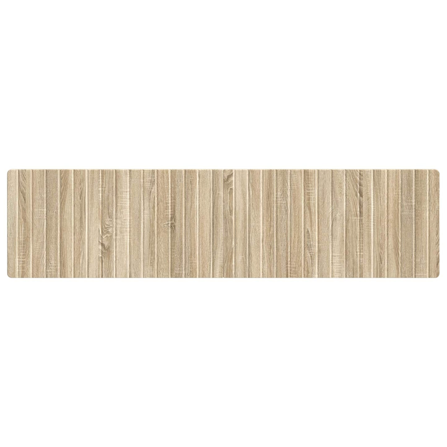 vidaXL Wall-Mounted Headboard ZWOLLE Sonoma Oak Engineered Wood