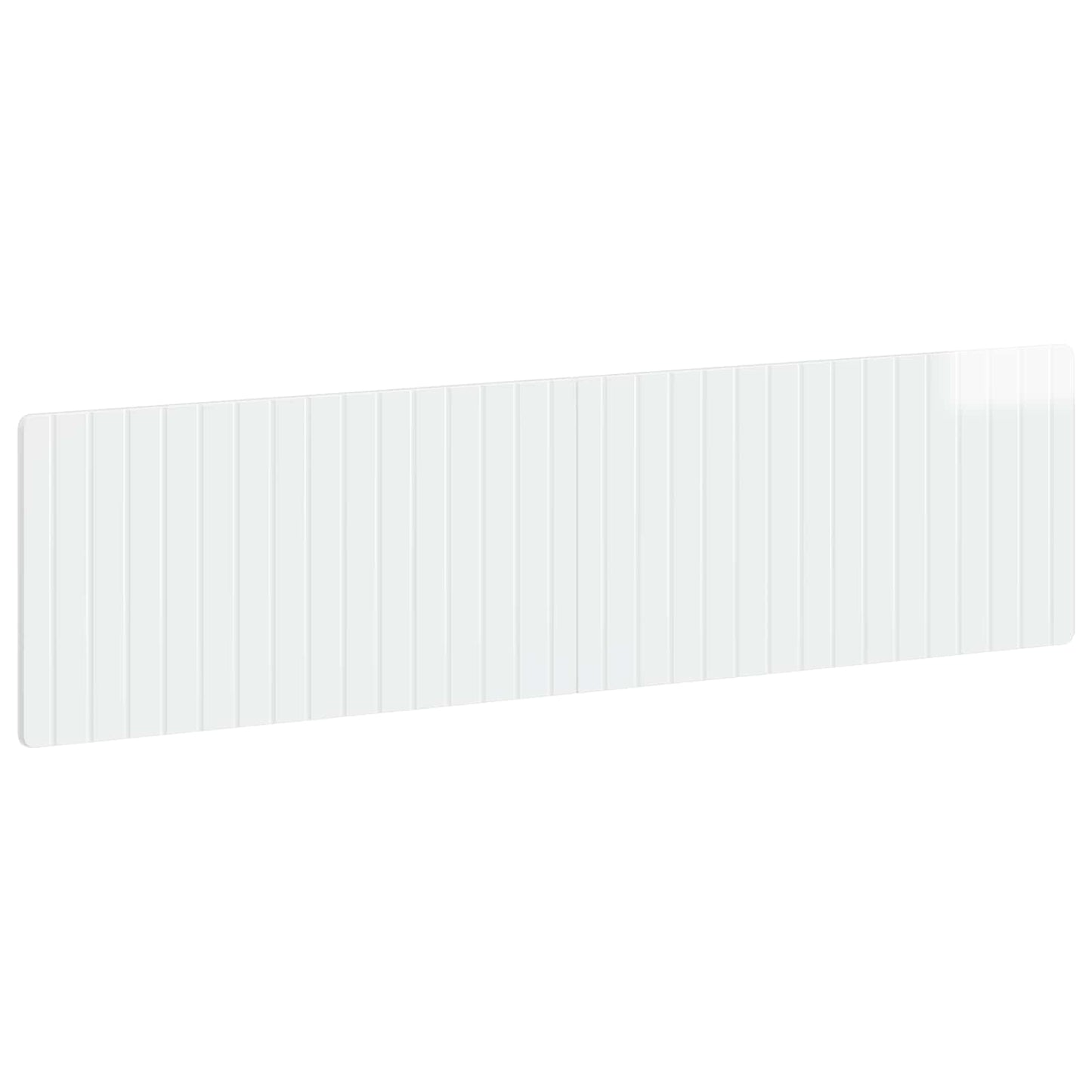 vidaXL Wall-Mounted Headboard ZWOLLE High Gloss White Engineered Wood