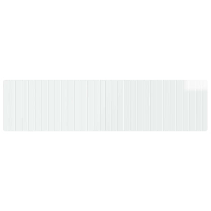 vidaXL Wall-Mounted Headboard ZWOLLE High Gloss White Engineered Wood