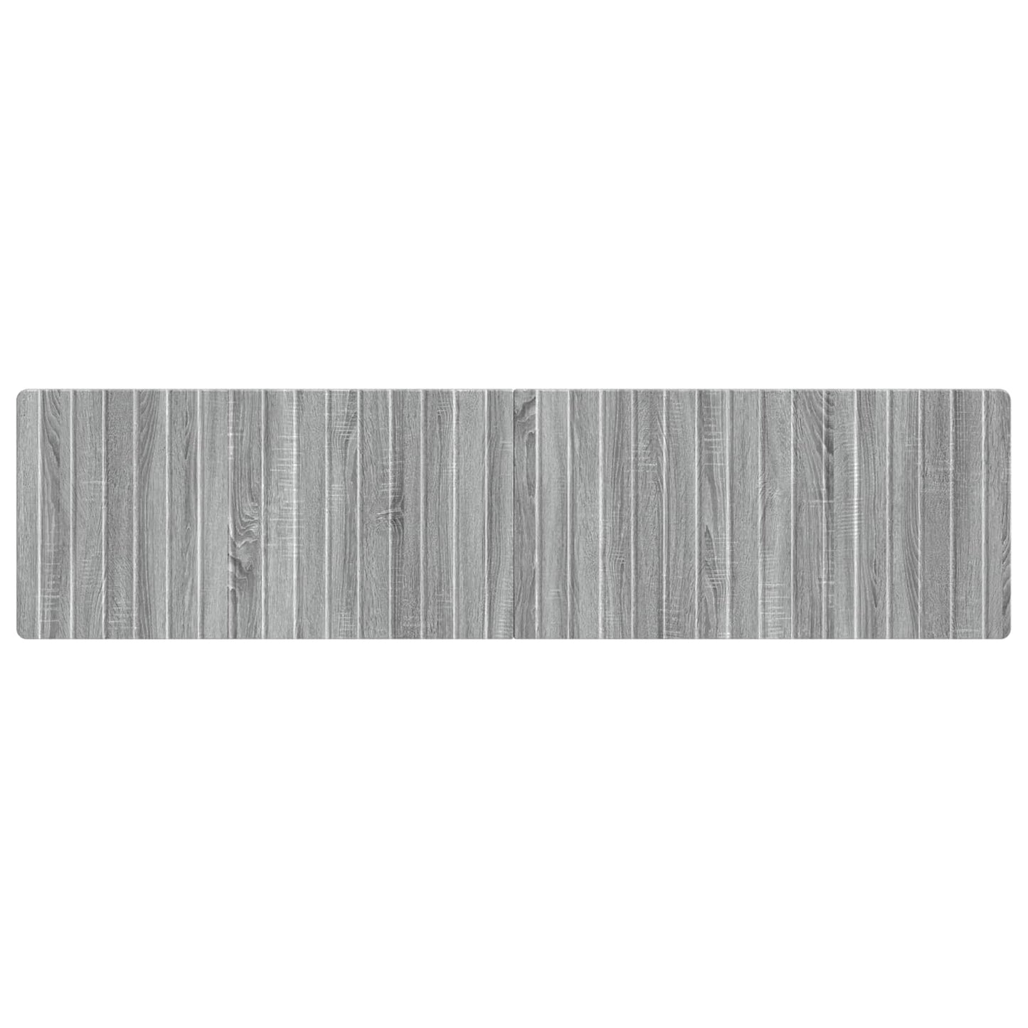 vidaXL Wall-Mounted Headboard ZWOLLE Grey Sonoma Engineered Wood