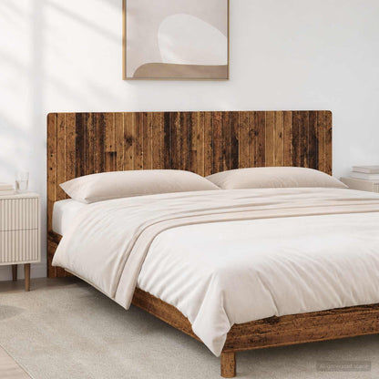 vidaXL Wall-Mounted Headboard ZWOLLE Old Wood Engineered Wood