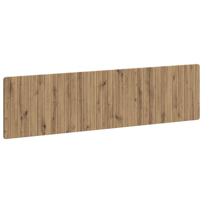 vidaXL Wall-Mounted Headboard ZWOLLE Artisan Oak Engineered Wood