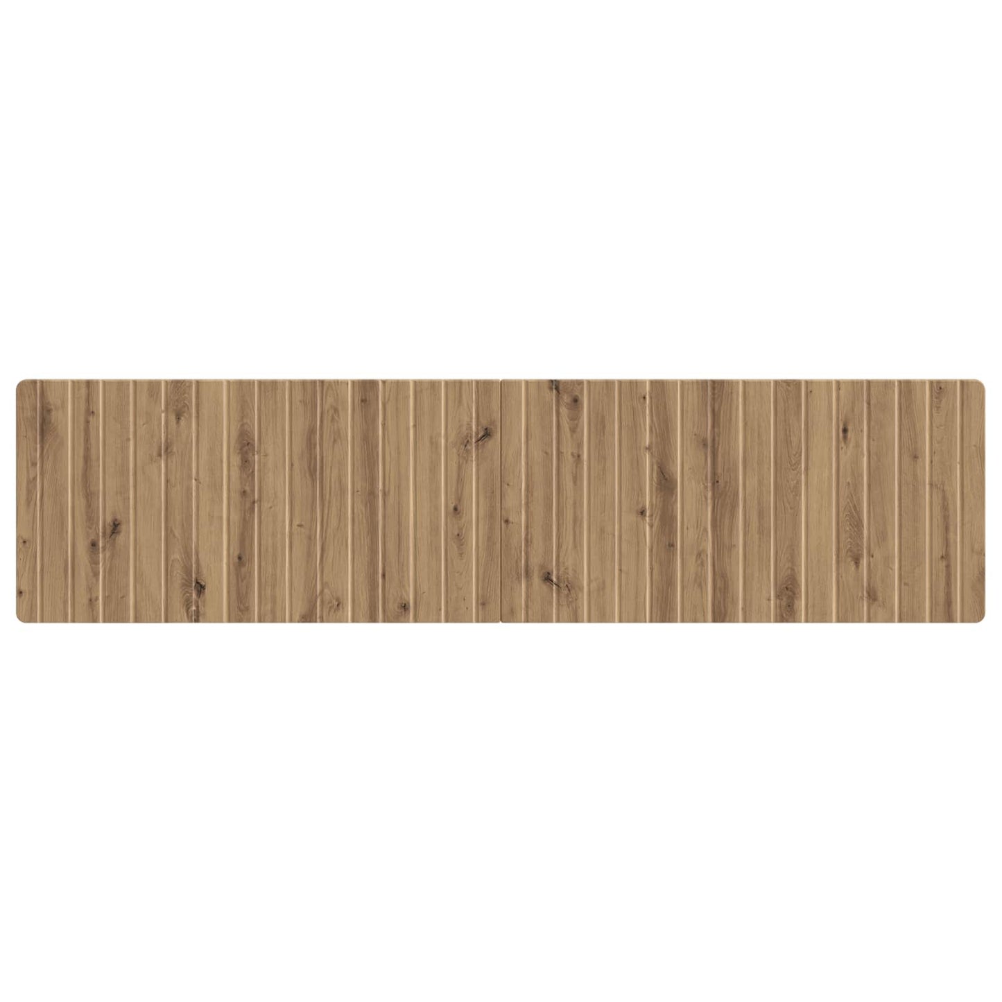 vidaXL Wall-Mounted Headboard ZWOLLE Artisan Oak Engineered Wood
