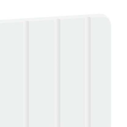 vidaXL Wall-Mounted Headboard ZWOLLE White Engineered Wood