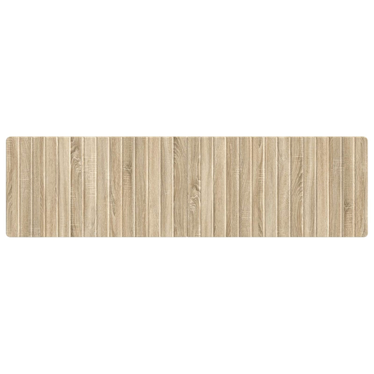 vidaXL Wall-Mounted Headboard ZWOLLE Sonoma Oak Engineered Wood