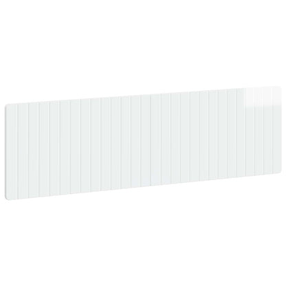 vidaXL Wall-Mounted Headboard ZWOLLE High Gloss White Engineered Wood