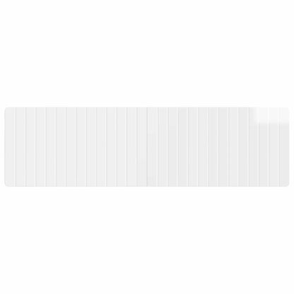 vidaXL Wall-Mounted Headboard ZWOLLE High Gloss White Engineered Wood