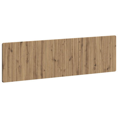 vidaXL Wall-Mounted Headboard ZWOLLE Artisan Oak Engineered Wood
