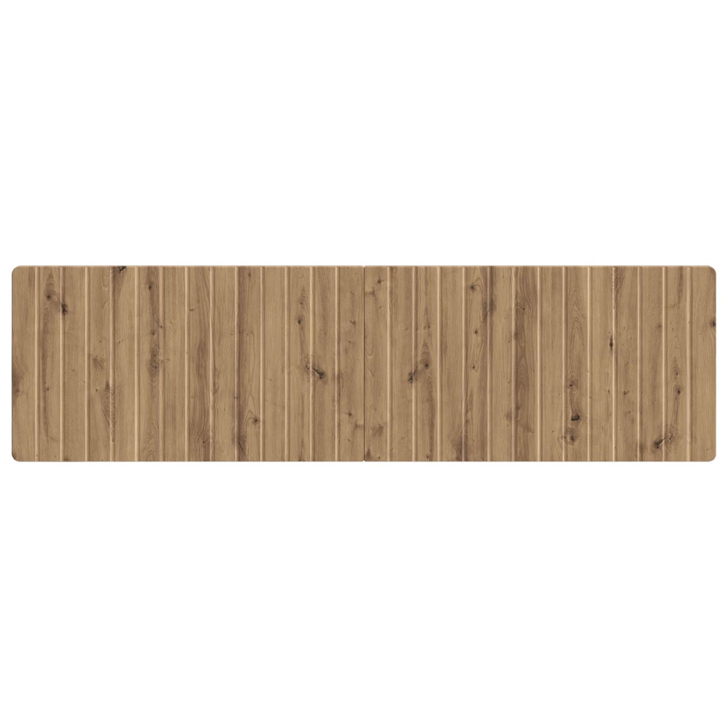 vidaXL Wall-Mounted Headboard ZWOLLE Artisan Oak Engineered Wood