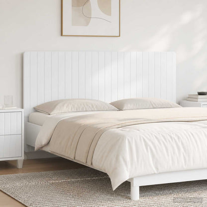 vidaXL Wall-Mounted Headboard ZWOLLE White Engineered Wood