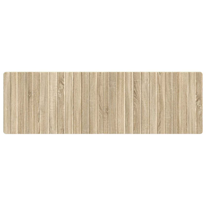 vidaXL Wall-Mounted Headboard ZWOLLE Sonoma Oak Engineered Wood
