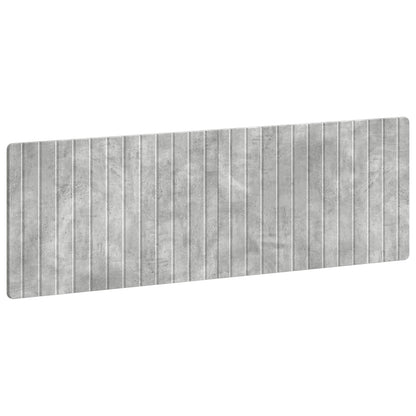 vidaXL Wall-Mounted Headboard ZWOLLE Concrete Grey Engineered Wood