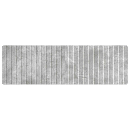 vidaXL Wall-Mounted Headboard ZWOLLE Concrete Grey Engineered Wood