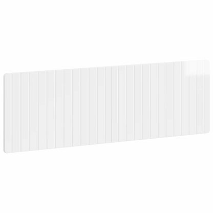 vidaXL Wall-Mounted Headboard ZWOLLE High Gloss White Engineered Wood