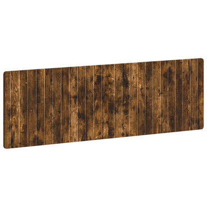 vidaXL Wall-Mounted Headboard ZWOLLE Smoked Oak Engineered Wood