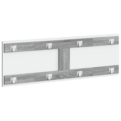 vidaXL Wall-Mounted Headboard ZWOLLE Grey Sonoma Engineered Wood