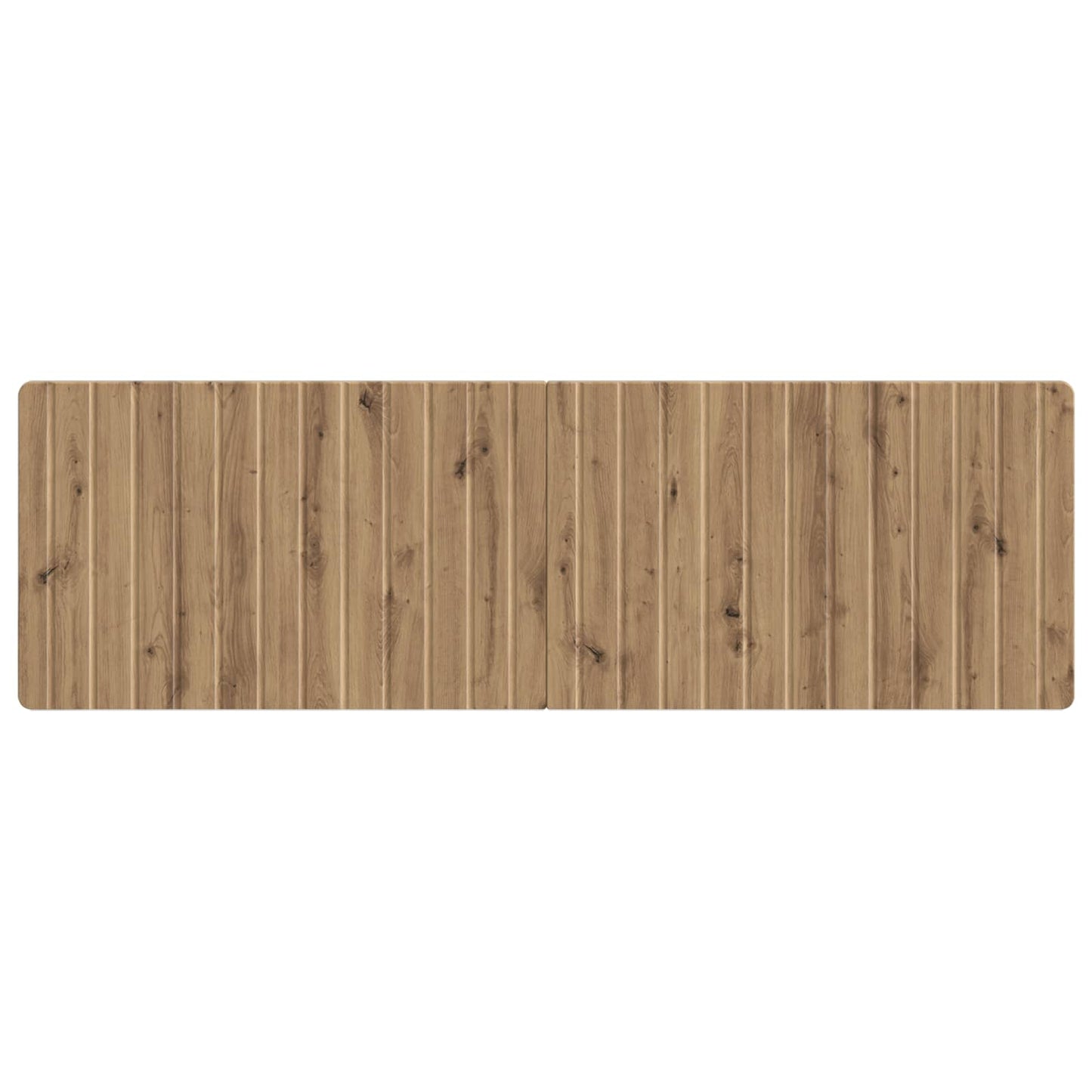 vidaXL Wall-Mounted Headboard ZWOLLE Artisan Oak Engineered Wood