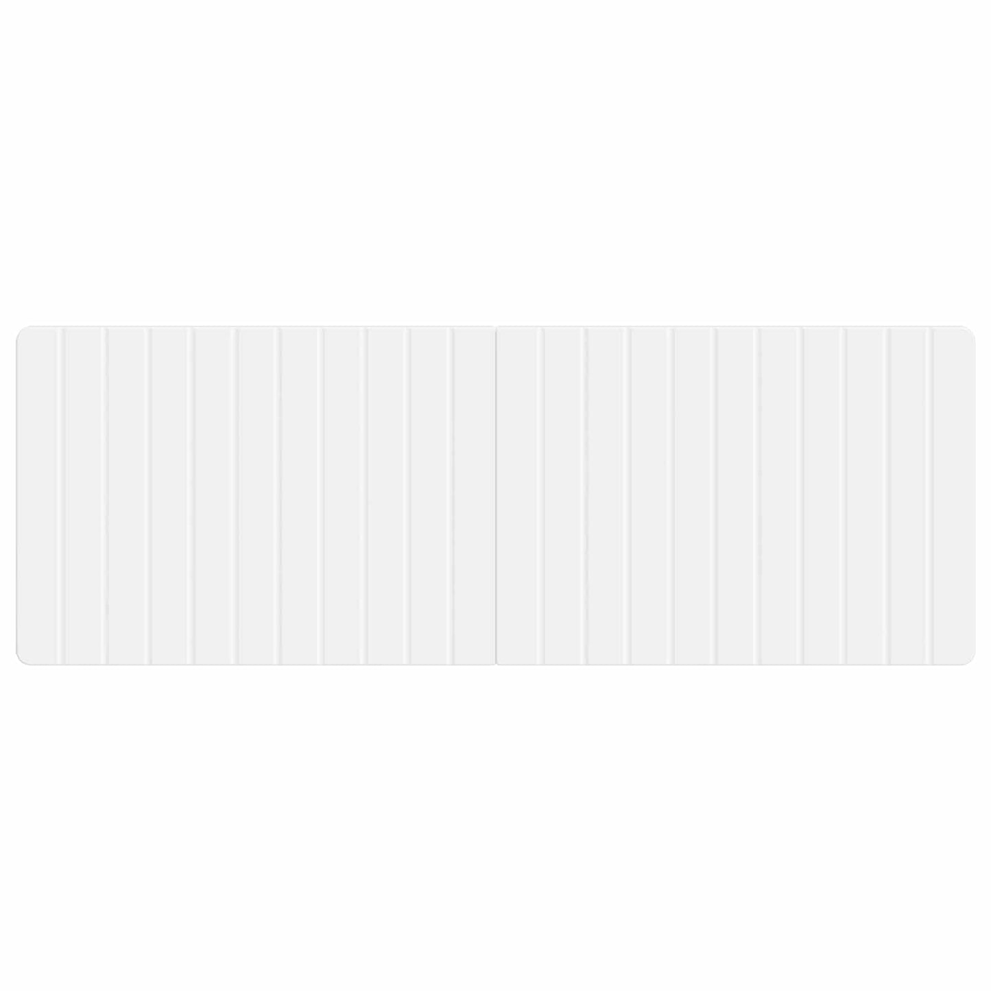 vidaXL Wall-Mounted Headboard ZWOLLE White Engineered Wood