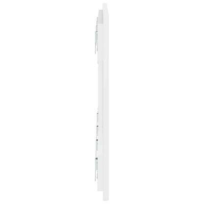 vidaXL Wall-Mounted Headboard ZWOLLE White Engineered Wood