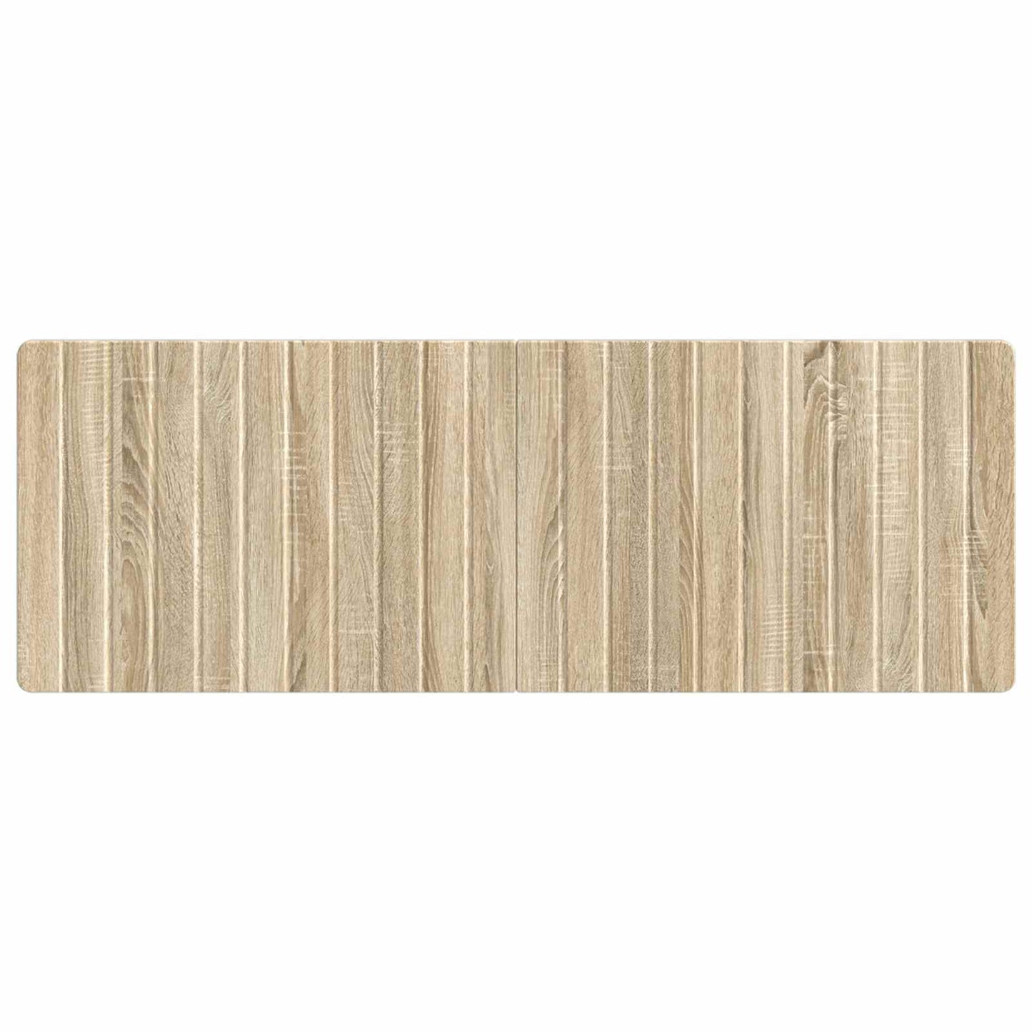 vidaXL Wall-Mounted Headboard ZWOLLE Sonoma Oak Engineered Wood