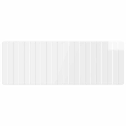 vidaXL Wall-Mounted Headboard ZWOLLE High Gloss White Engineered Wood