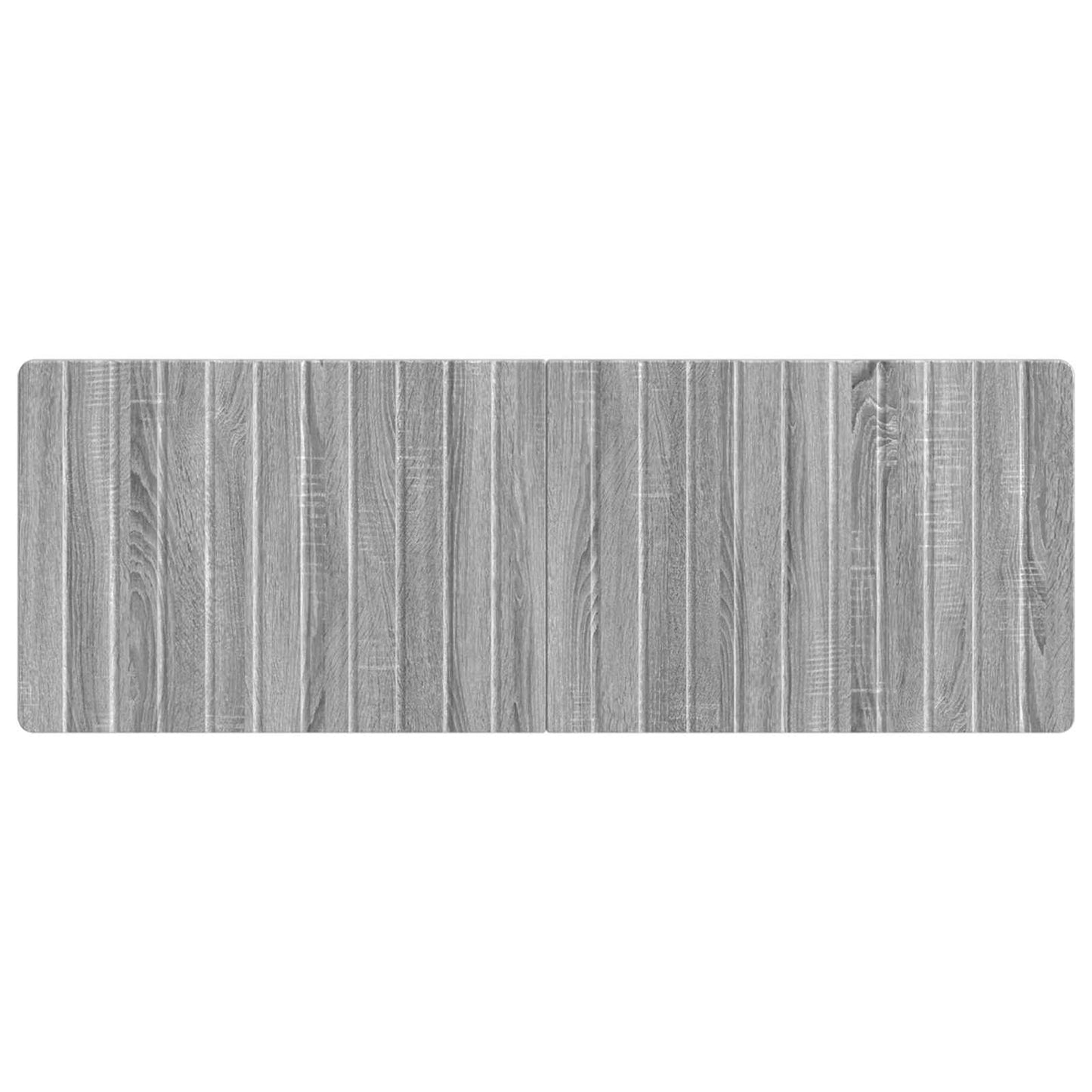 vidaXL Wall-Mounted Headboard ZWOLLE Grey Sonoma Engineered Wood