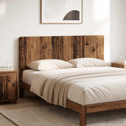 vidaXL Wall-Mounted Headboard ZWOLLE Old Wood Engineered Wood