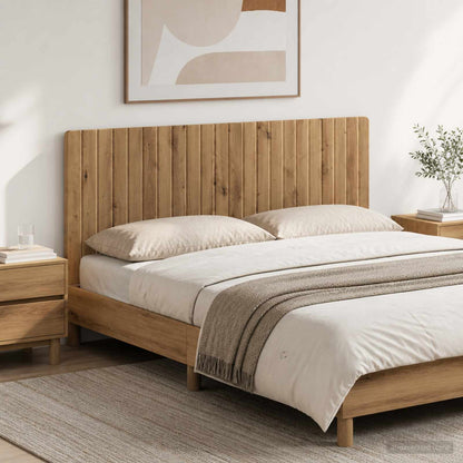 vidaXL Wall-Mounted Headboard ZWOLLE Artisan Oak Engineered Wood